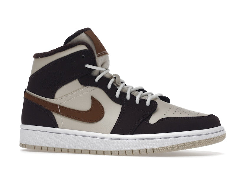 Jordan 1 Mid SE Brown Basalt Oatmeal (Women's)