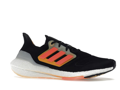 adidas Ultra Boost 22 Black Turbo Flash Orange