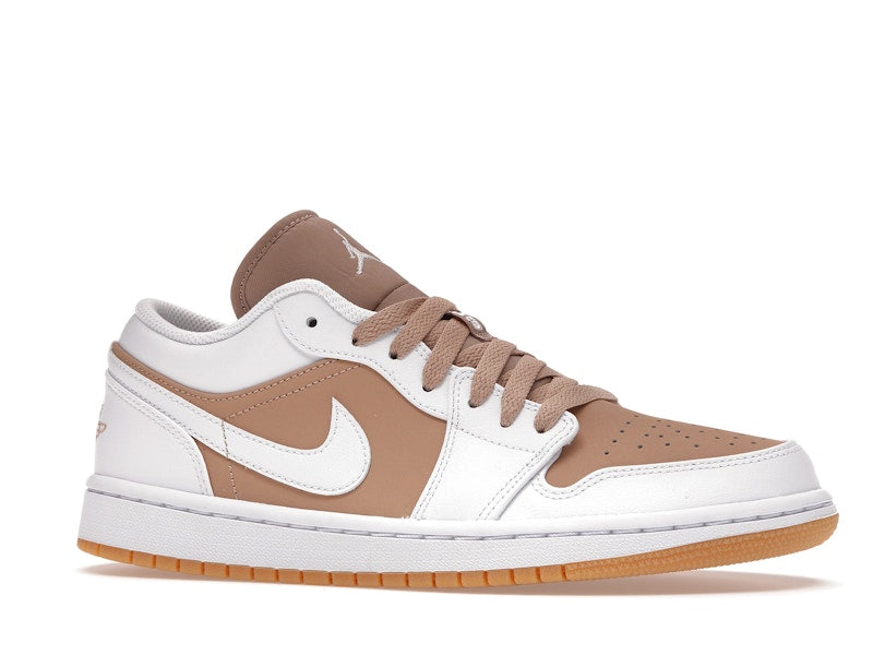 Jordan 1 Low Gum White