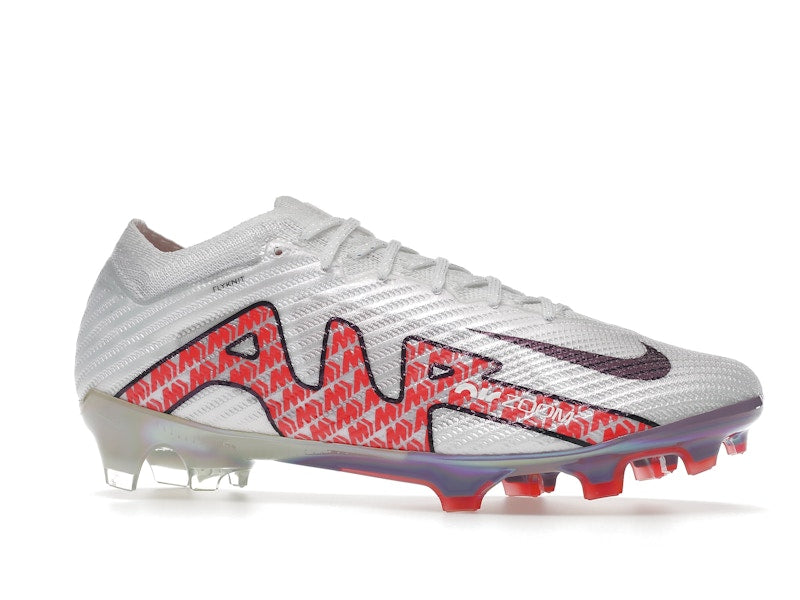 Nike Zoom Mercurial Vapor 15 Elite FG White Bright Crimson