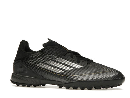 adidas F50 League Turf Core Black Iron Metallic Gold Metallic