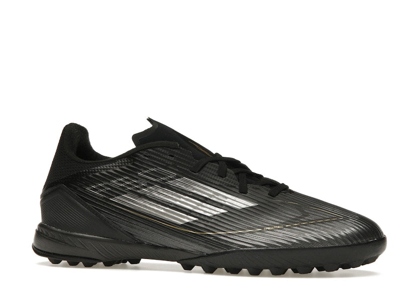 adidas F50 League Turf Core Black Iron Metallic Gold Metallic