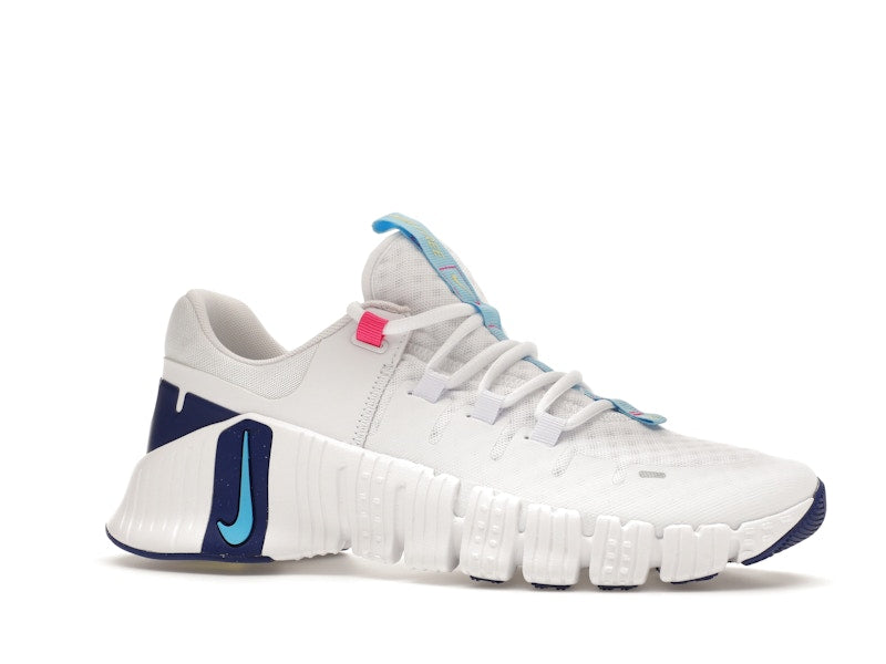 Nike Free Metcon 5 White Aquarius Blue