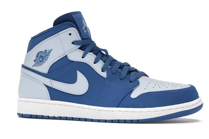 Jordan 1 Retro Mid Team Royal Ice Blue