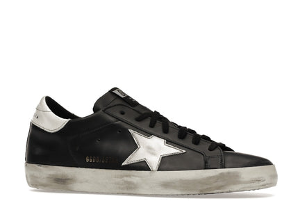 Golden Goose Super-Star Black White Leather