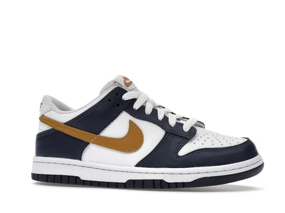 Nike Dunk Low Midnight Navy Wheat (GS)