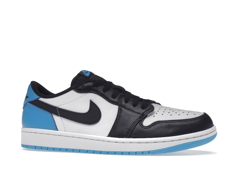 Jordan 1 Retro Low OG Black Dark Powder Blue