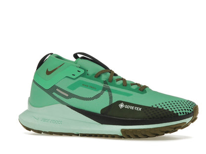 Nike React Pegasus Trail 4 Gore-Tex Spring Green Olive Flak Mint Foam Black
