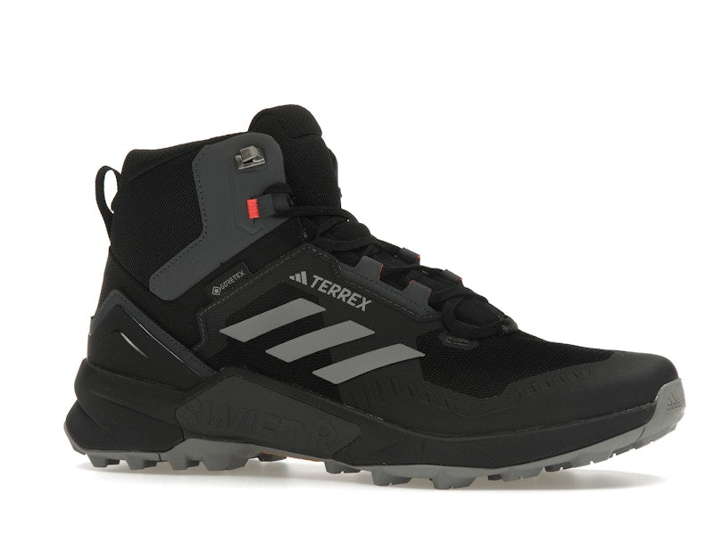 adidas Terrex Swift R3 Mid GTX Core Black Grey Solar Red