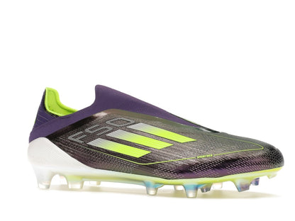 adidas Laceless F50 Elite Fast Reborn FG Purple Lucid Lemon