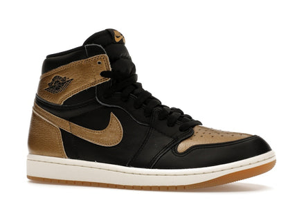 Jordan 1 Retro High OG Black Metallic Gold