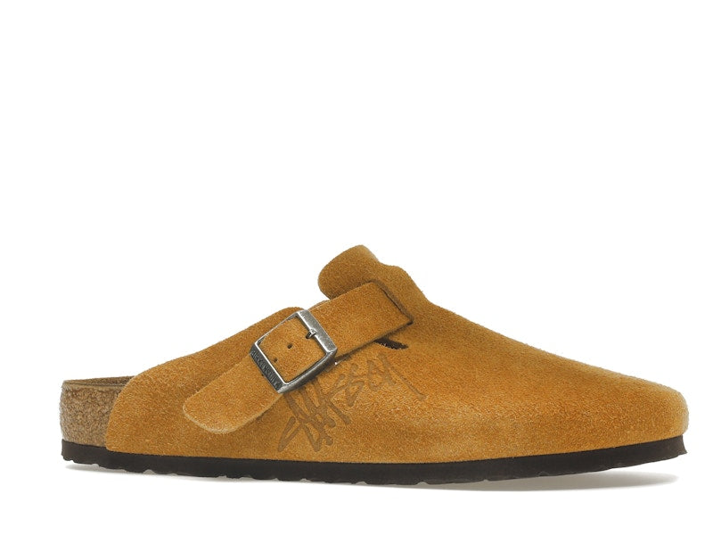 Birkenstock Boston Clog Stussy Caramel (2021)