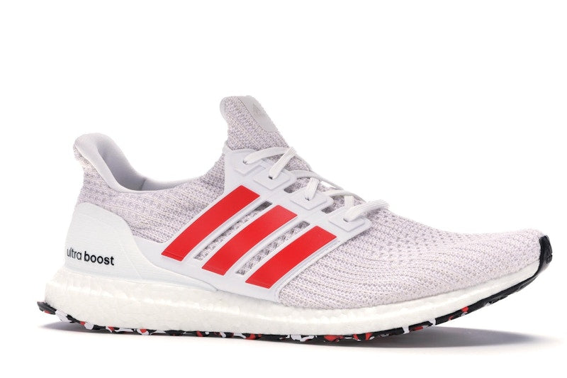 adidas Ultra Boost 4.0 Cloud White Active Red