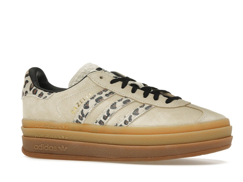 adidas Gazelle Bold Cream Black Leopard (Women's)