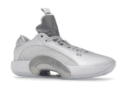 Jordan XXXV Low Metallic Silver (Clear Sole)