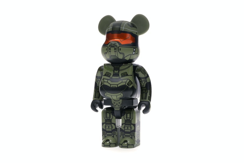 Bearbrick Halo Master Chief 400% Green