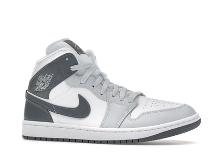 Jordan 1 Mid White Smoke Grey (Women's)