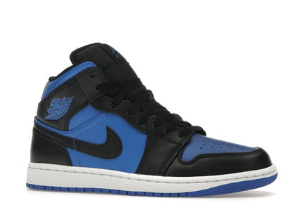 Jordan 1 Mid Black Royal Blue