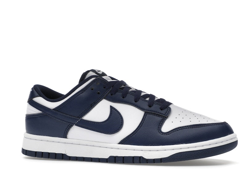 Nike Dunk Low White Midnight Navy