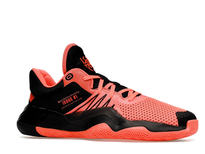 adidas D.O.N. Issue #1 Core Black Solar Red
