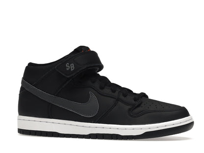 Nike SB Dunk Mid ISO Orange Label Black Dark Grey