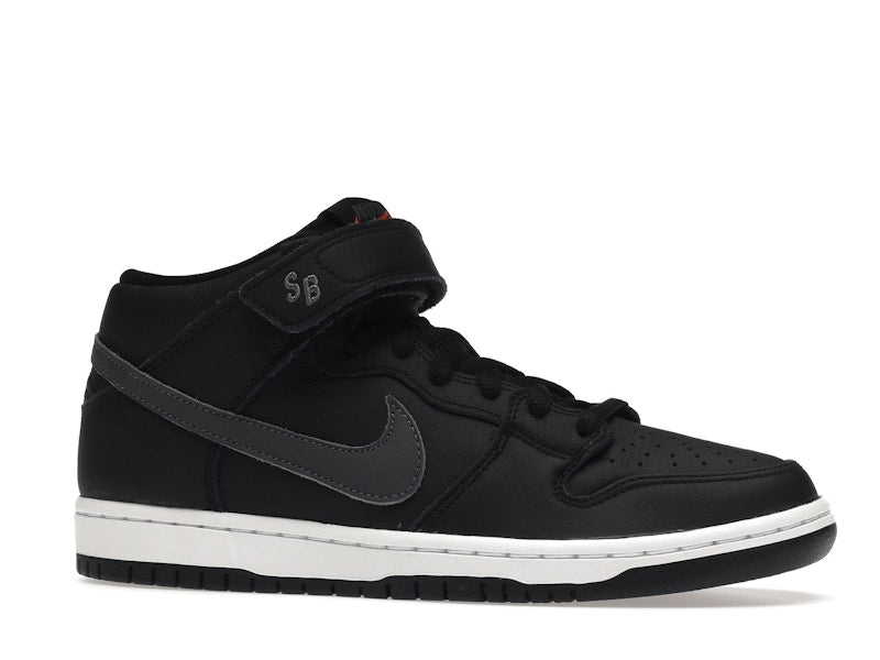 Nike SB Dunk Mid ISO Orange Label Black Dark Grey