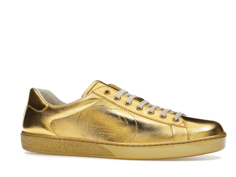 Gucci Ace Metallic Gold