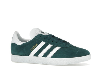 adidas Gazelle Mystery Green Cloud White Gold Metallic