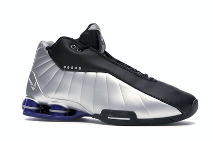 Nike Shox BB4 Black Silver Lapis
