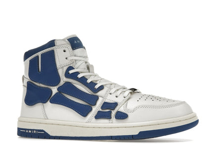 AMIRI Skel Panelled High Top White Blue