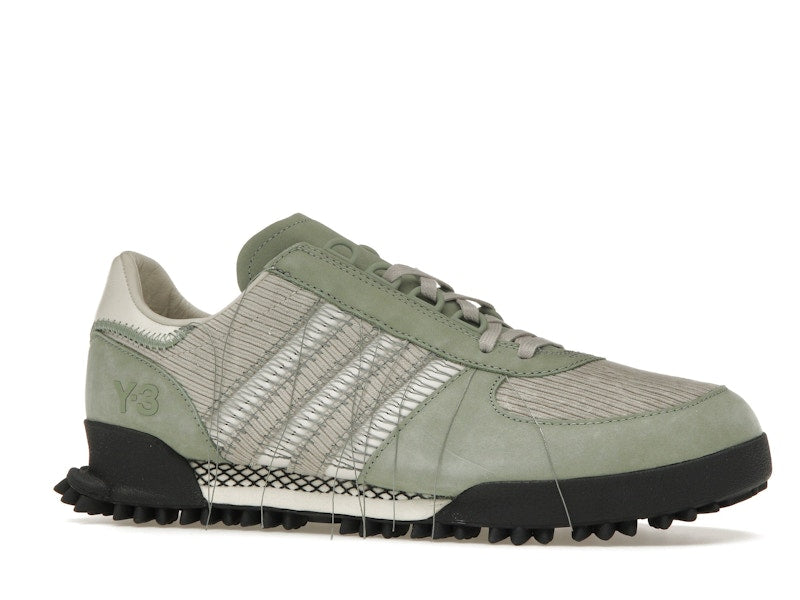 adidas Y-3 Marathon Trail Silver Green Light Brown Off White