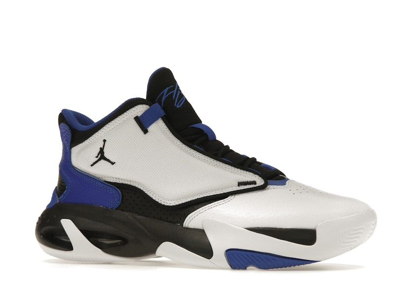 Jordan Max Aura 4 White Black Hyper Royal