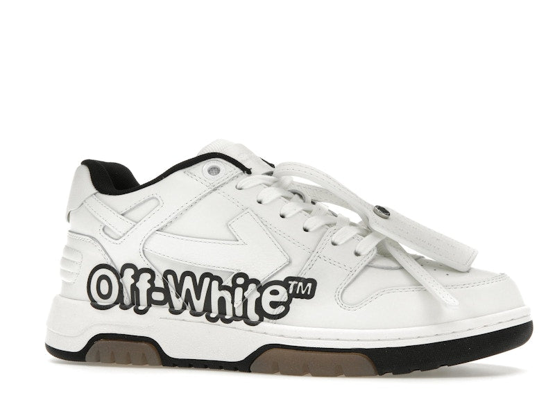 OFF-WHITE Out Of Office OOO Low Tops "Off-White" White Black