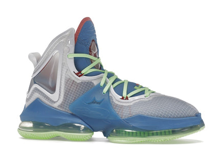 Nike LeBron 19 Dutch Blue Lime Glow
