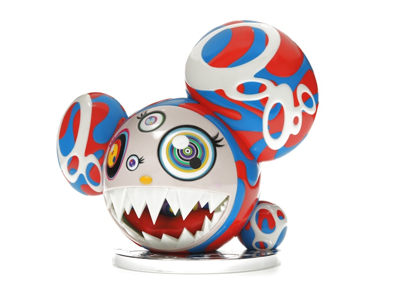 Takashi Murakami Melting DOB Sculpture Multicolor
