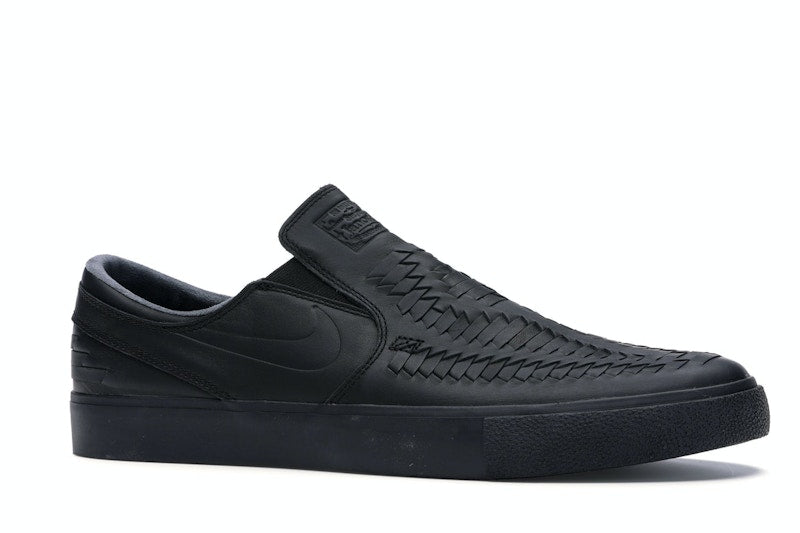 Nike SB Zoom Stefan Janoski Slip RM Crafted Woven Black
