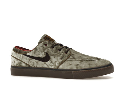 Nike SB Zoom Janoski OG+ SE Medium Olive Baroque Brown Dark Team Red Velvet Brown