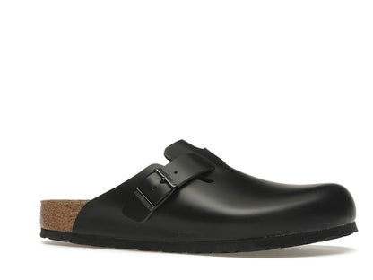 Birkenstock Boston Natural Leather Black