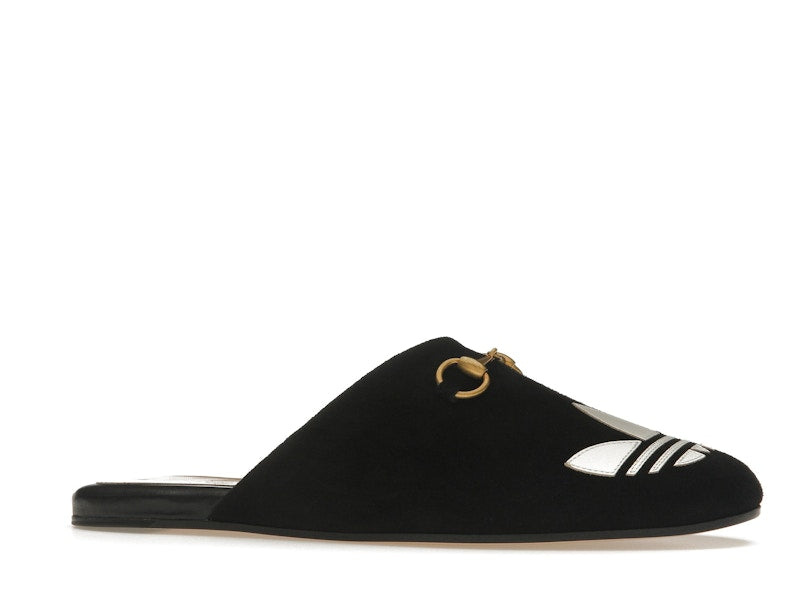 Gucci x Adidas Trefoil Slipper Black (Women's)