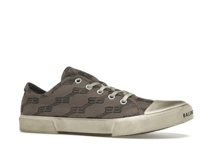 Balenciaga Paris Low 'BB Monogram Dark Mink Grey