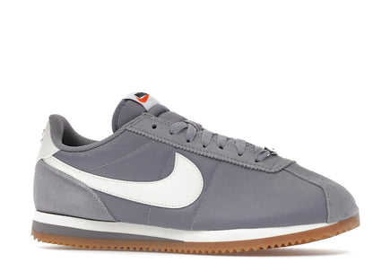 Nike Cortez Textile Cement Grey Gum Light Brown Safety Orange Sail (Women's)