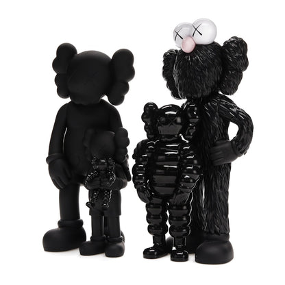 KAWS Family Vinyl Figures Black