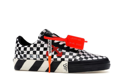 OFF-WHITE Vulc Low Checkered Black White