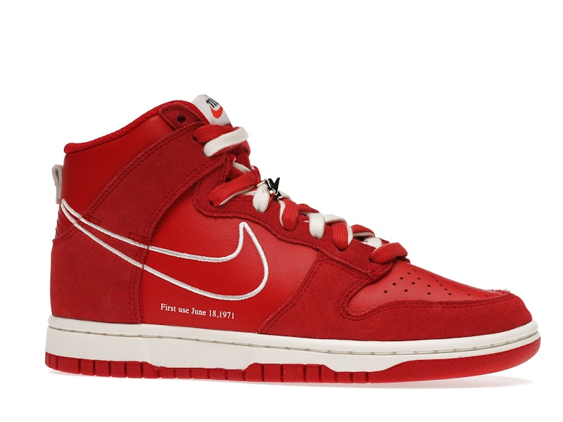 Nike Dunk High First Use Red