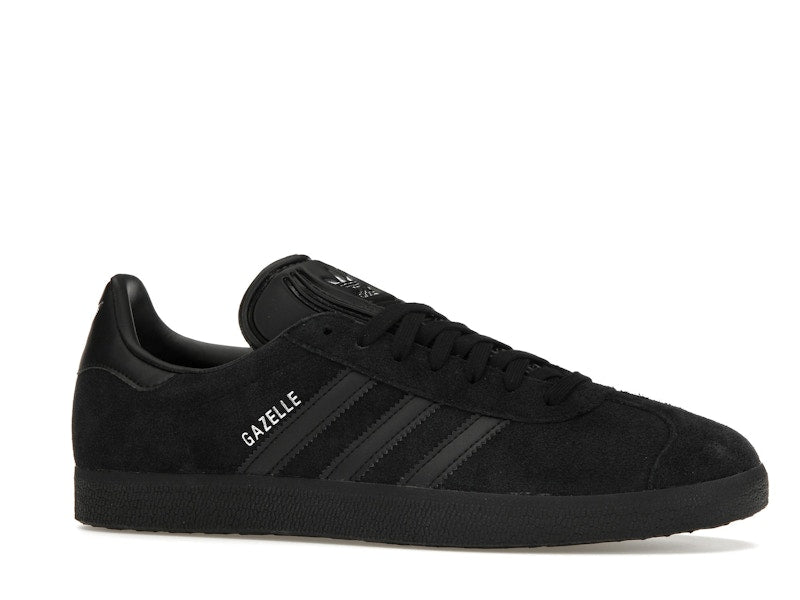 adidas Gazelle All Black Silver Metallic