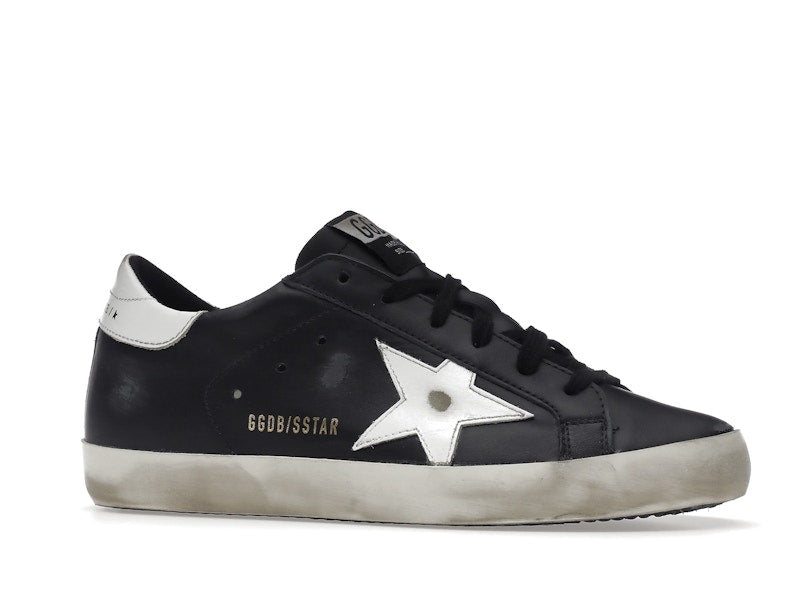 Golden Goose Super-Star Black White Leather (Women's)