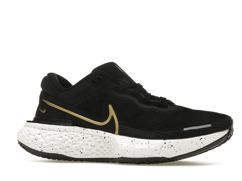 Nike ZoomX Invincible Run Flyknit Black Metallic Gold (Women's)
