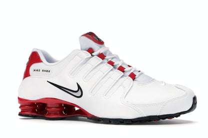 Nike Shox NZ White University Red