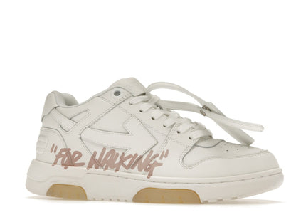 OFF-WHITE Out Of Office For Walking White Pink (Women's)