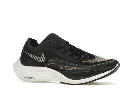 Nike ZoomX Vaporfly Next% 2 Black Metallic Gold Coin (Women's)